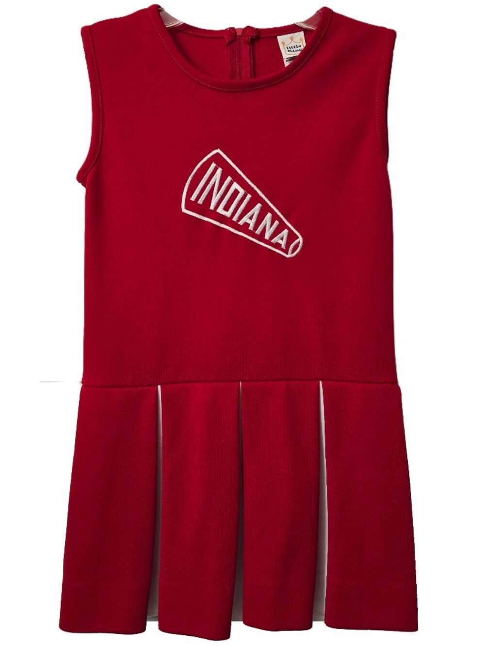 Vintage Cheerleader Costume Dress 10 IU Indiana University Little King Red 80s